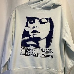Taylor Swift Midnights Blue Hoodie
